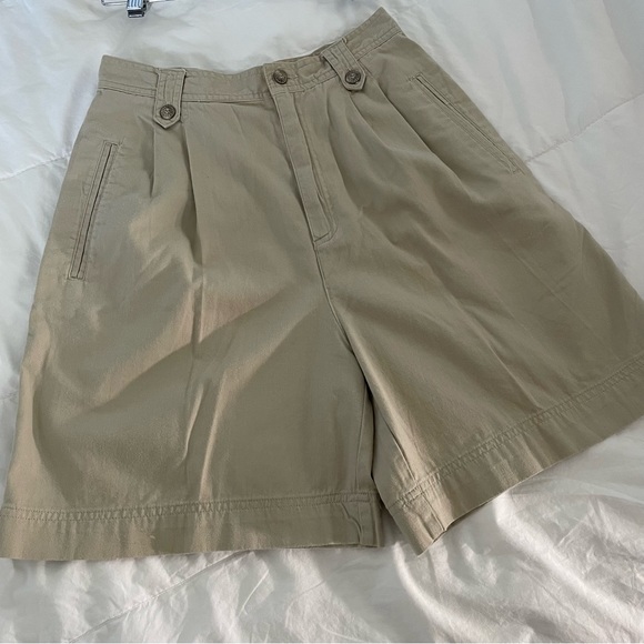 Liz Claiborne Pants - 🔴 5 for $25! 90s Vintage Liz Claiborne Khaki Shorts Baggy High Waisted Shorts